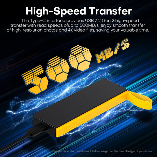 Portable SSD for smartphones and pc's