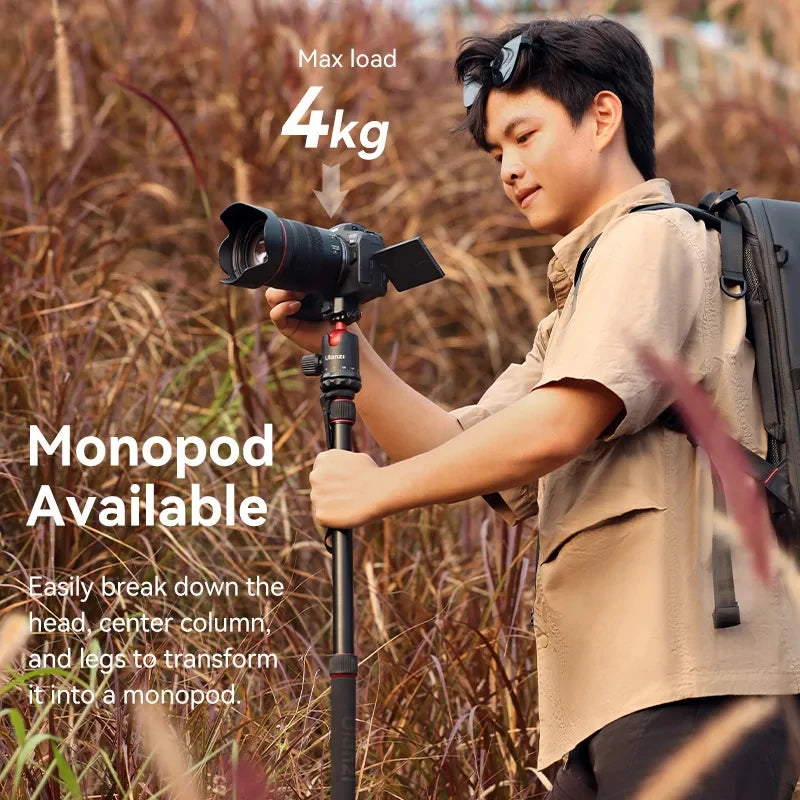 Professional tripod for cinematic shots