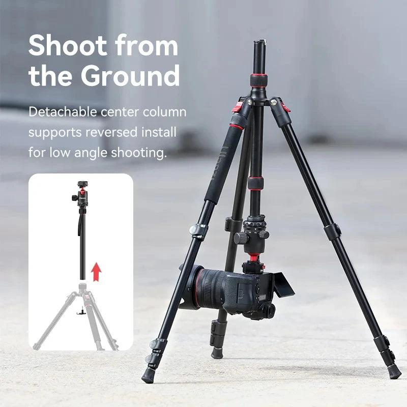 Professional tripod for cinematic shots