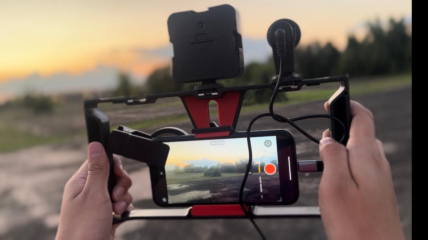 Professional smartphone stabilizer for filmmaking