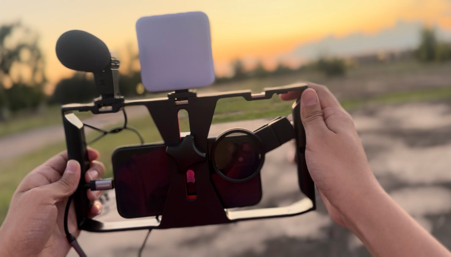 Professional smartphone stabilizer for filmmaking