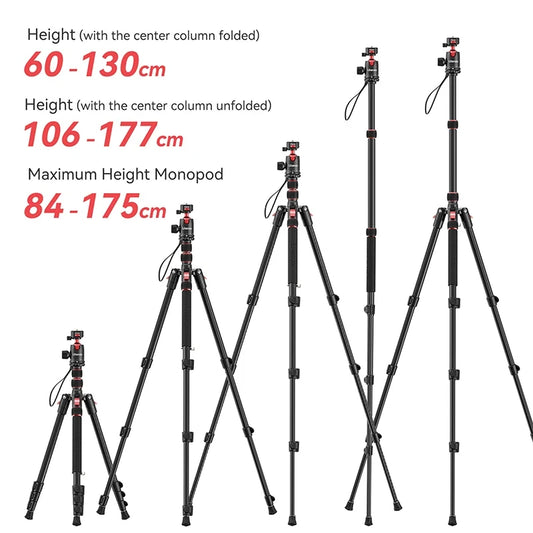 Professional tripod for cinematic shots