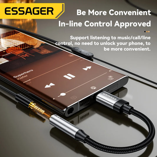 Jack to USB-C / Lightning Adapter